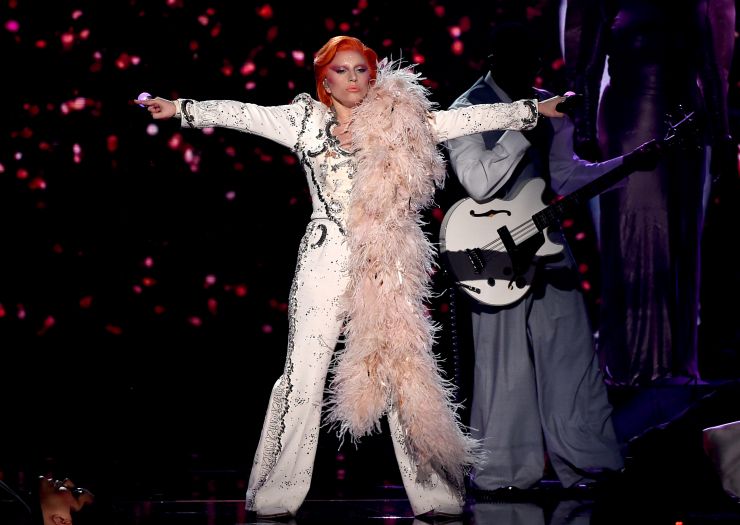 lady gaga david bowie grammys
