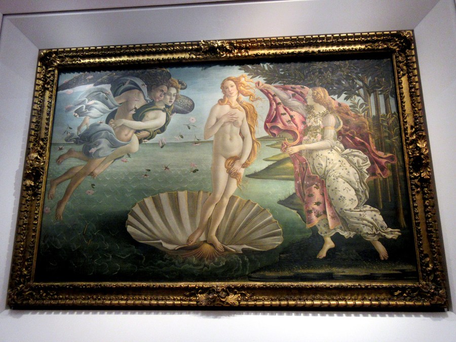 uffizi botticelli birth venus