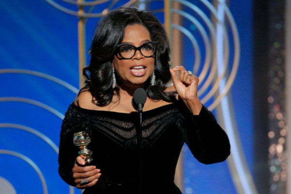 oprah winfrey golden globes 2018